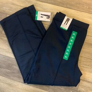 Mondetta Recycled Polyester Straight Leg Herringbone Pants. Size XL